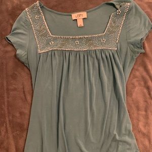 Short sleeve blouse